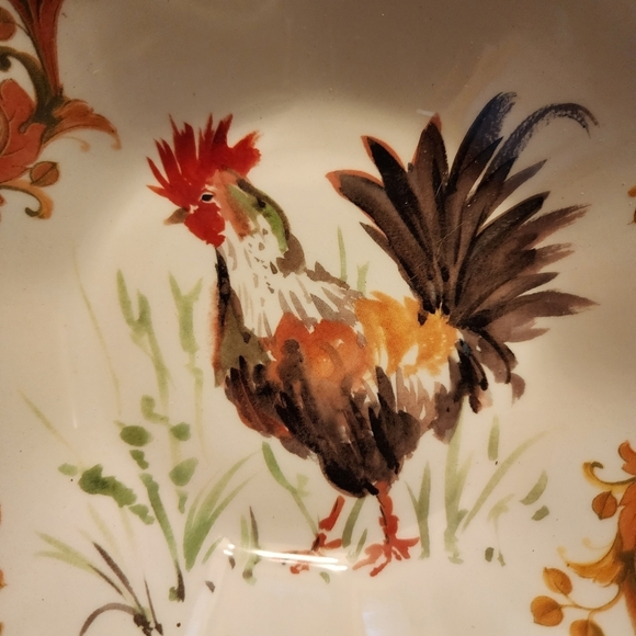 Made in ITALY Pasta Handmade Rooster EFFETTI Bowl - Picture 3 of 3